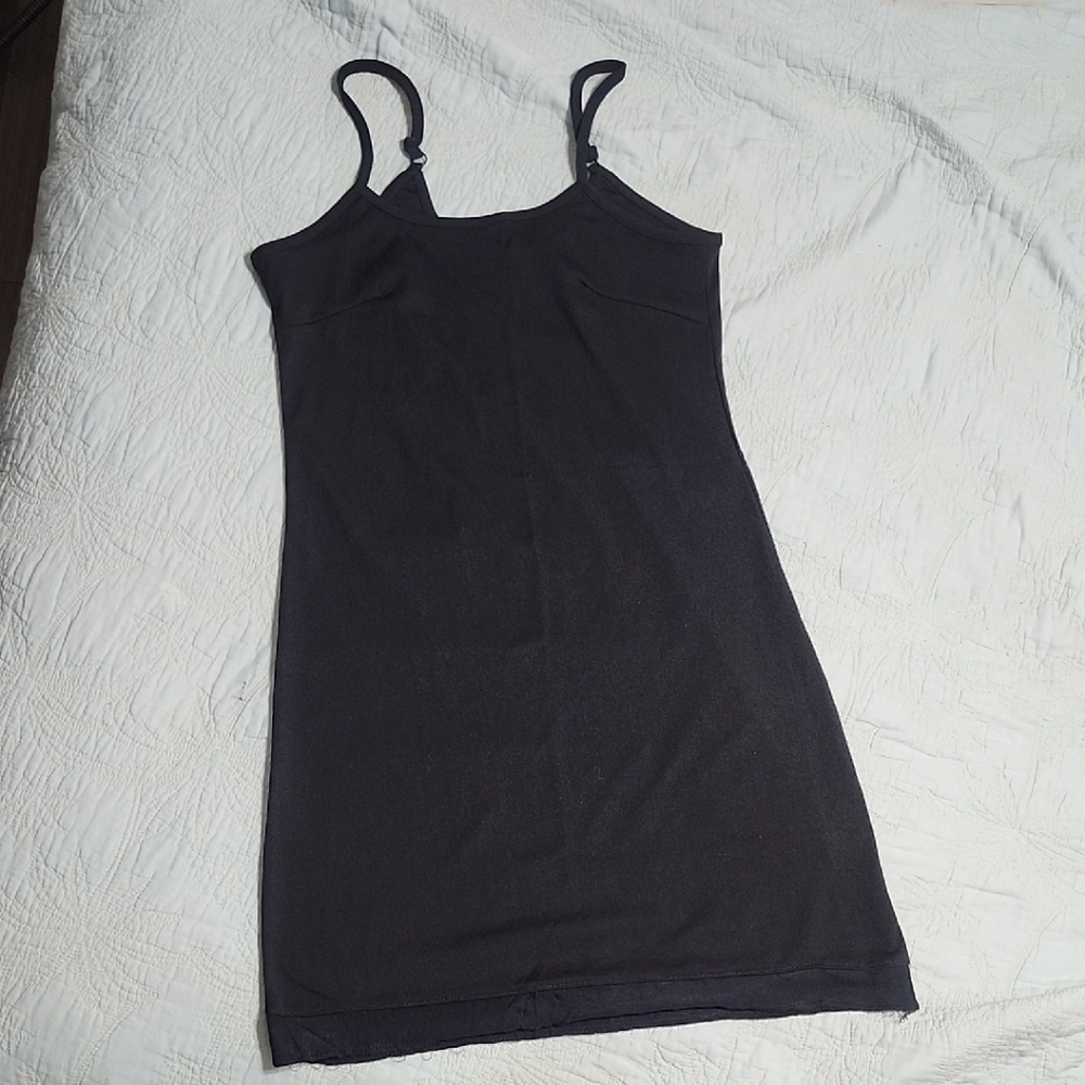Sleek Black Slip / Chemise